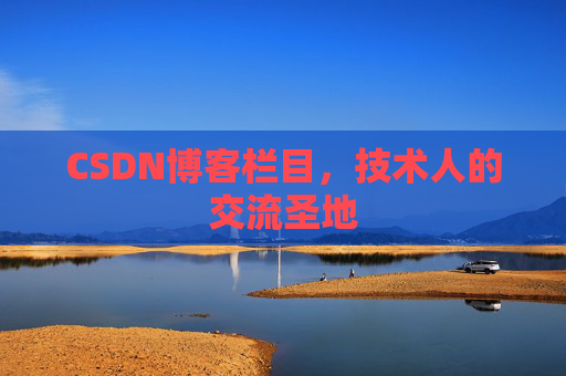 CSDN博客栏目，技术人的交流圣地